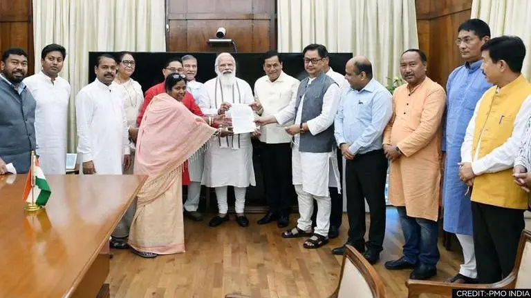 PM Modi, Northeast MPs