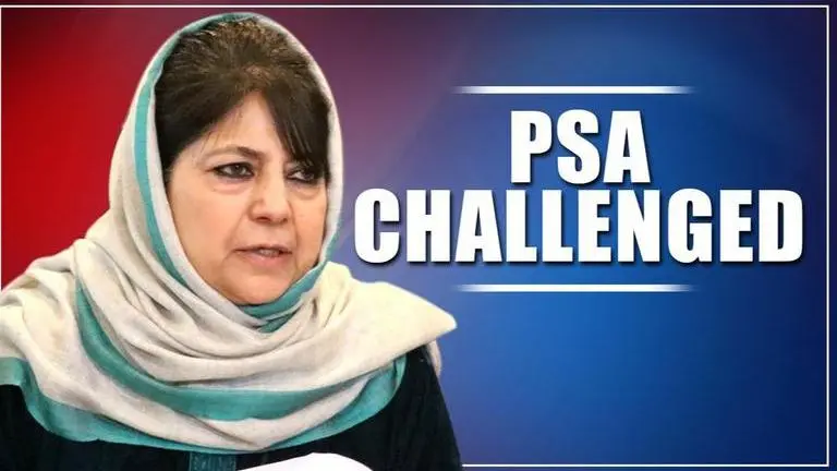 Mehbooba Mufti's daughter moves SC to challenge ex-CM's detention under PSA since Feb 5 Mehbooba Mufti