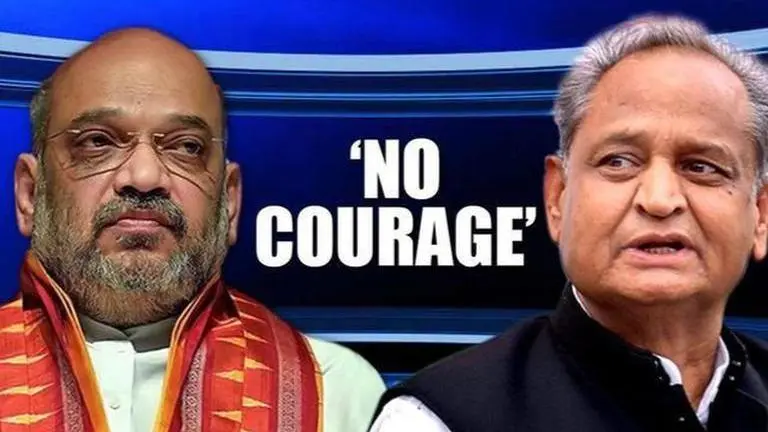 Amit Shah slams CM Gehlot, says no courage to implement CAA due to vote bank politics Amit