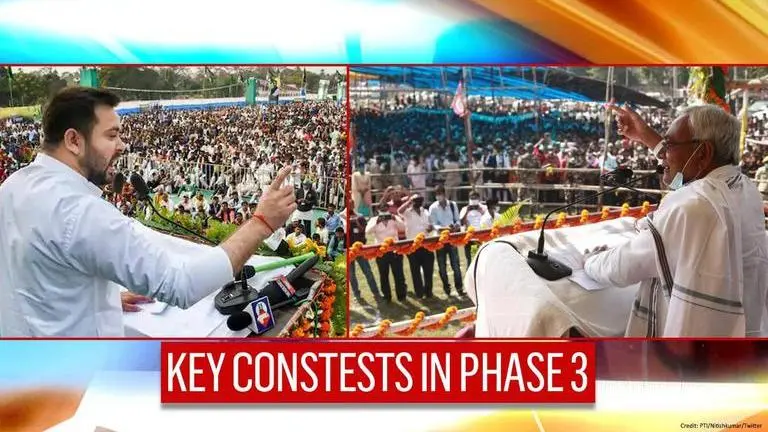 Bihar Election: Tripartite fight in Phase 3 as 78 seats go to polls; Seemanchal in focus Bihar polls