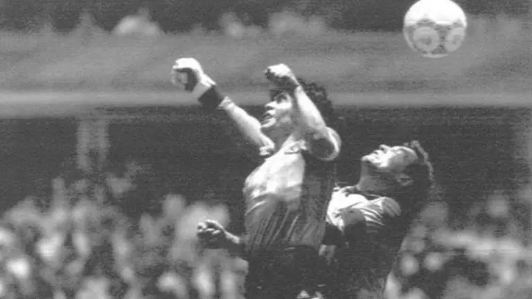 Referee draws flak from ex-player over cashing in on Maradona ‘Hand of God’ World Cup ball Diego Maradona