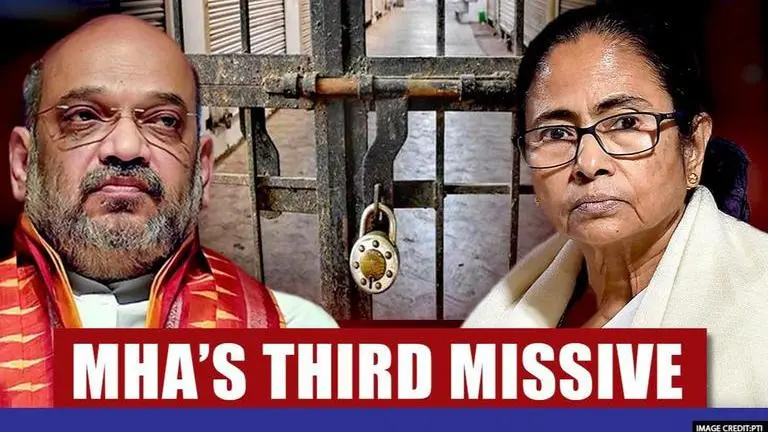 MHA again writes to WB govt to ensure strict adherence to lockdown