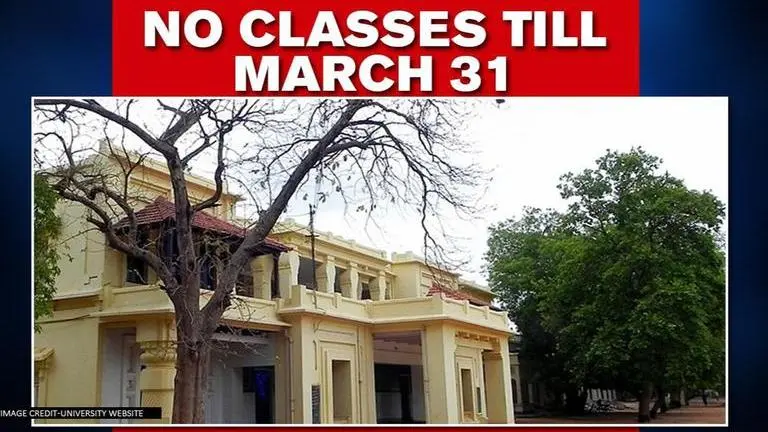 Coronavirus scare: Visva-Bharati cancels classes till Mar 31, asks students to vacate hostels Vishva Bharati