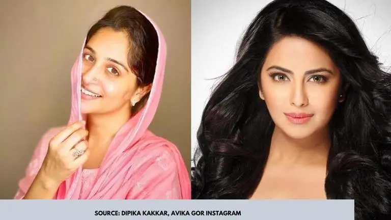 'Sasural Simar Ka' actors Avika Gor and Dipika Kakar have a nostalgic virtual reunion sasural simar ka