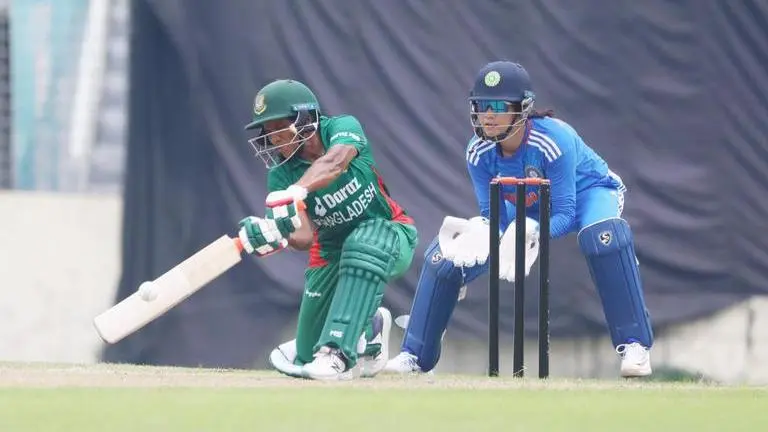 Skipper Harmanpreet Kaur and spinners lead Team India to an easy win over Bangladesh in 1st WT20I 1st WT20I: Skipper Harmanpreet, spinners star in easy Indian victory over Bangladesh