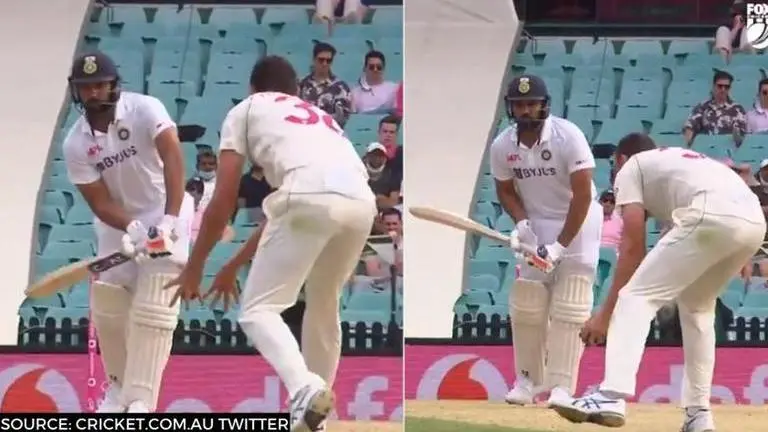 Rohit Sharma's comeback ended by Josh Hazlewood's SUPER caught and bowled effort: WATCH Rohit Sharma