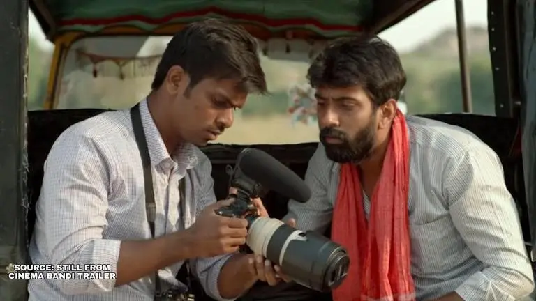 Cinema Bandi scene, Credit: Still from Cinema Bandi's trailer