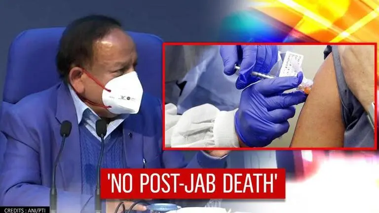 Centre assures 'no post-vaccination death due to jab'; 50+ inoculation post-March COVID-19