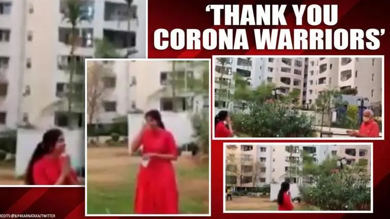 Bengaluru: Residents applaud doctor who returned home after treating COVID-19 patients Bengaluru