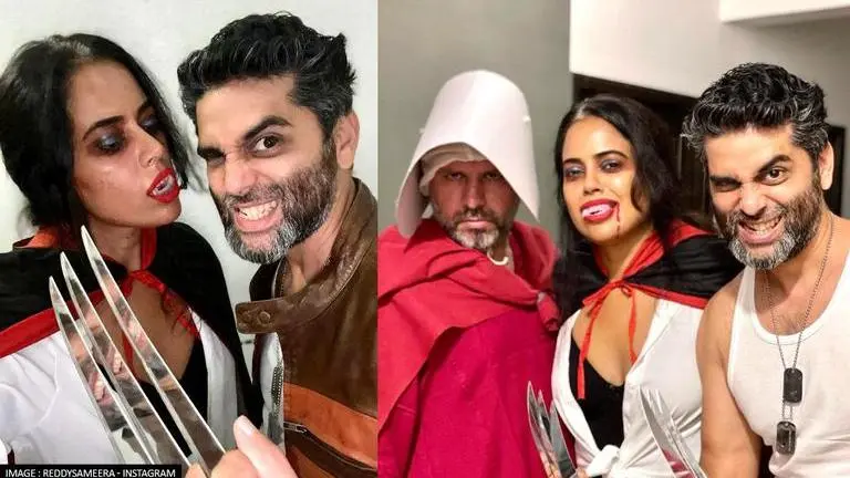 Halloween 2021, Sameera Reddy, Halloween by bollywood stars