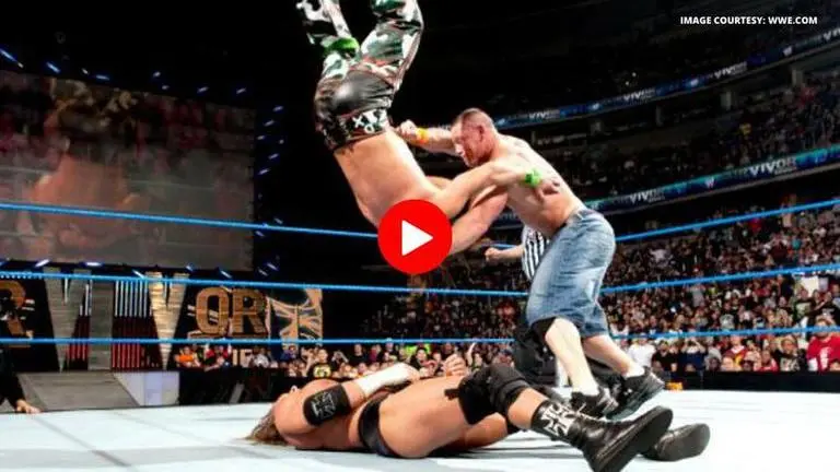 John Cena beats HHH, Shawn Michaels to retain WWE title at Survivor Series 2009: Watch John Cena defeats Triple H, Shawn Michaels