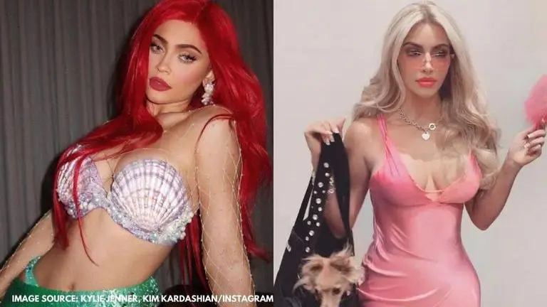 Kim Kardashian, Kylie Jenner and other Kardashians' most iconic Halloween outfits; See Image Source: Kim Kardashian, Kylie Jenner/Instagram