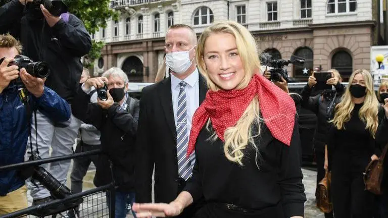UK court releases photo of Amber Heard showing injuries