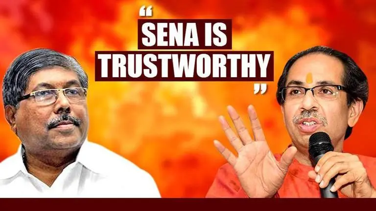 Maharashtra BJP chief calls Shiv Sena 'trustworthy' even as CM Thackeray taunts Fadnavis chandrakant