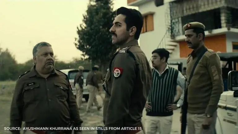 Ayushmann Khurrana's 'Article 15' and other movies about Indian caste system Ayushmann Khurrana