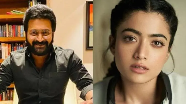 Rashmika Mandanna missing in Rishab Shetty's 'Kirik Party' post, fans react Rishab Shetty