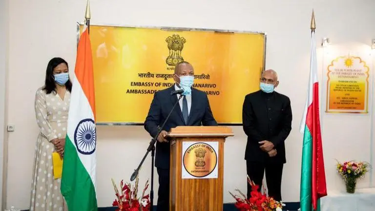 Madagascar PM hails transformation of clean and green Indian Embassy in Antananarivo Indian Embassy