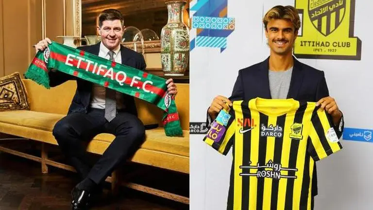 Jota joins Saudi champions Al-Ittihad, Steven Gerrard announced as Al-Ettifaq manager
