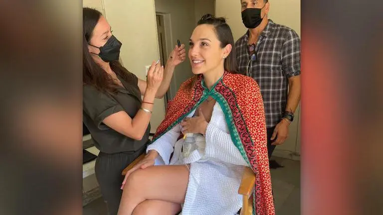 Gal Gadot proves she is 'Wonder Mom', uses breast pump while getting ready for shoot Gal Gadot