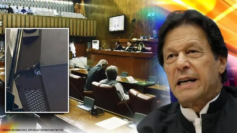 Pakistan Senate breaks into ruckus after Chinese 'spy-cameras' found in polling booths Pakistan