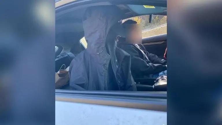 US: To avoid traffic, man dresses up car seat to look like a passenger; Pic goes viral US