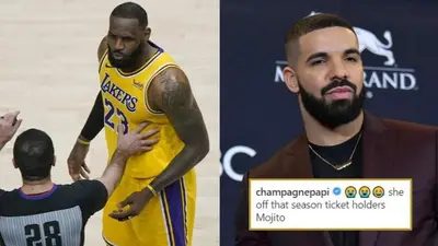 Drake, 2 Chainz react after LeBron James gets heckled by 'Courtside Karen' Juliana Carlos drake