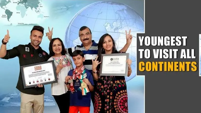 Delhi student becomes the youngest Indian to visit all continents Delhi