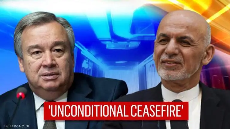 UN Secretary-General Antonio Guterres urges immediate ceasefire in Afghanistan UN