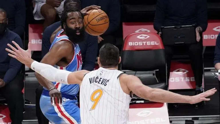 James Harden has triple-double in Nets debut