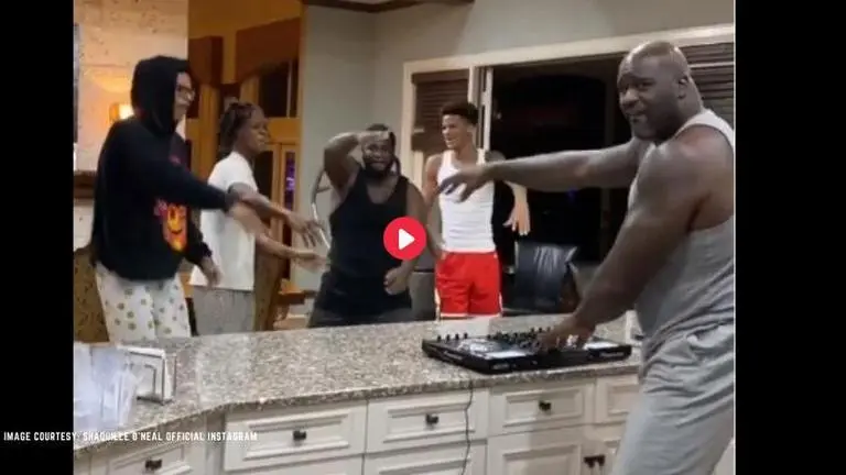 Coronavirus lockdown: NBA legend Shaquille O'Neal holds concert with sons at home; watch Coronavirus