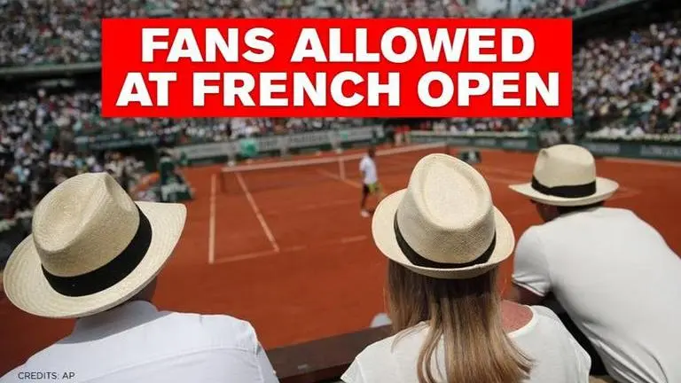 French Open to allow 60% of stands to be filled with crowd, sanitizers to be provided French Open