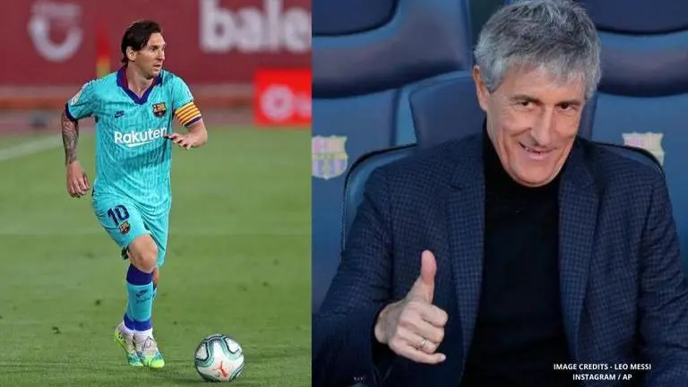 Lionel Messi has been involved in nearly 80% of Barcelona’s goals under Quique Setien lionel messi