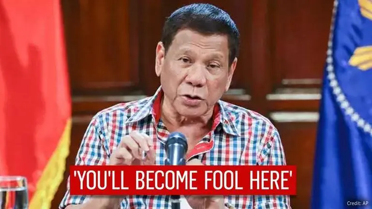 Philippines' Duterte says presidency ‘not for women’, tells daughter to not run in 2022 Philippines