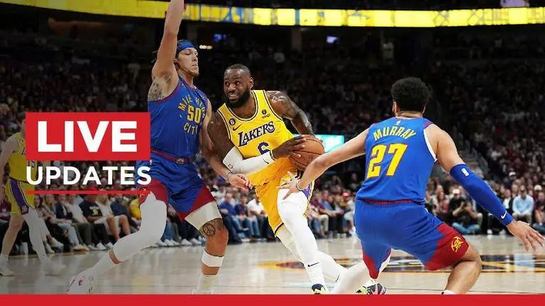 NBA playoffs Lakers vs Nuggets game 4: Lebron's 40 goes in vain, Nuggets enter NBA finals NBA Conference finals Lakers vs Nuggets game 4 live score Lebron James Nikola Jokic