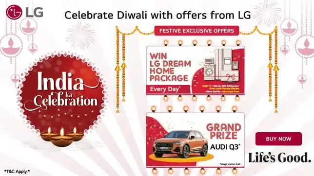 Radiate joy this Diwali with LG's 'India ka Celebrations' Diwali with LG's 'India Ka Celebrations'