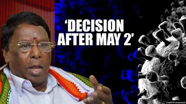 'Puducherry government is ready to gradually loosen curfew': CM Narayanasamy Puducherry