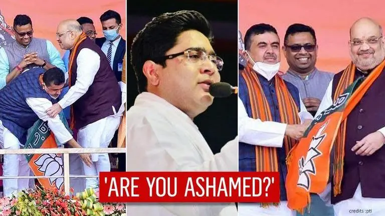 TMC's Abhishek Banerjee lashes out at Suvendu Adhikari: 'Sold his spine to outsiders' Abhishek Banerjee