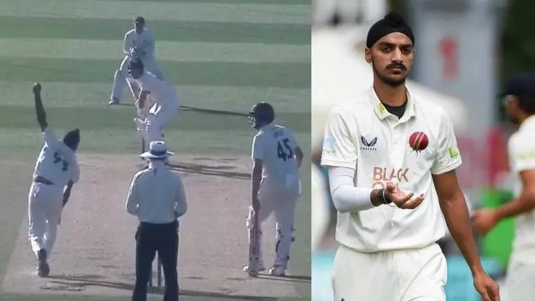 WATCH: Arshdeep Singh's 'jaffa' leaves Surrey's Jamie Smith bamboozled Arshdeep Singh