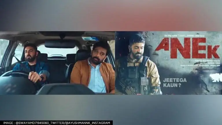 Ayushmann Khurrana's 'Anek' trailer grabs eyeballs amid national language row; Here's why ayushmann khurrana