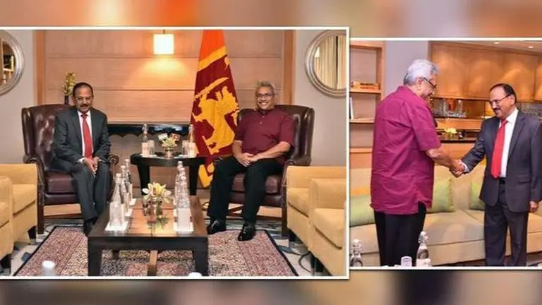 Sri Lanka Prez Rajapaksa meets Doval, discusses issues of mutual interest Sri Lanka