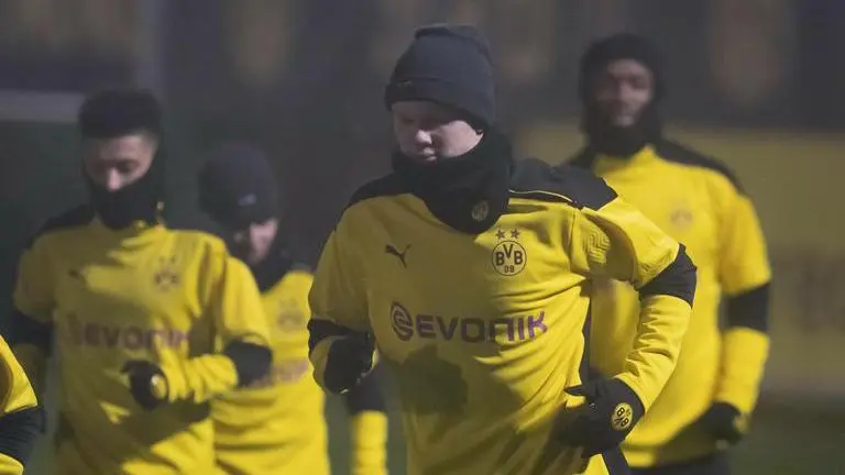 Dortmund's Erling Haaland out for a month with muscle tear