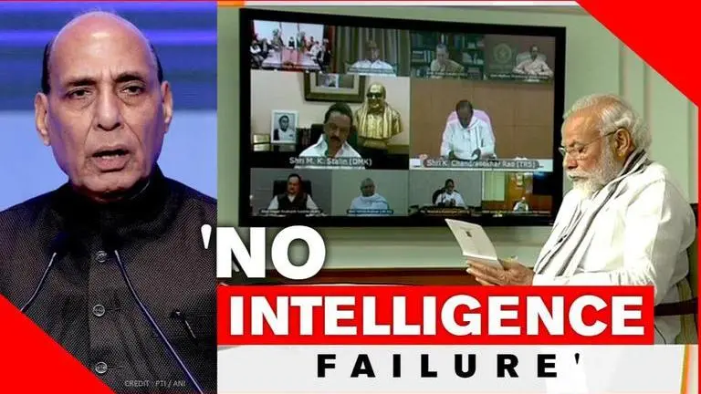 Defence Min Rajnath Singh assures 'no intelligence failure at Galwan' in all-party meet Rajnath Singh