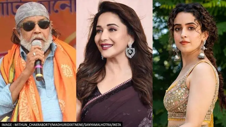 Mithun Chakraborty, Madhuri Dixit, Sanya Malhotra to attend 2022 IIFA Awards Sanya Malhotra