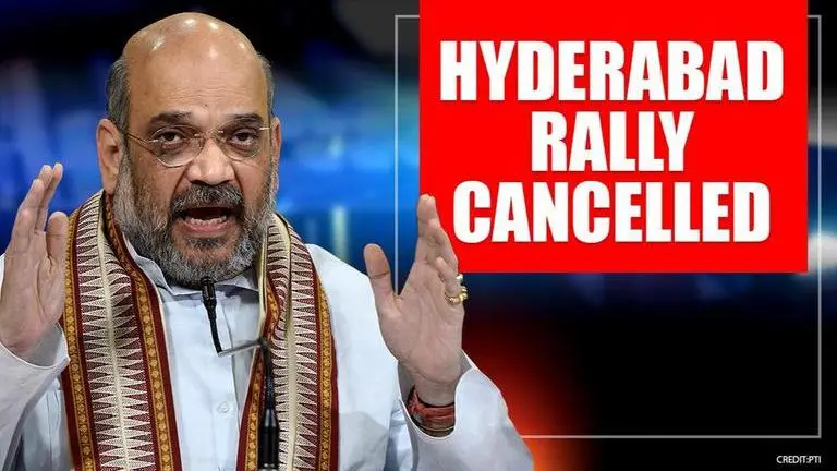 Home Minister Amit Shah postpones Hyderabad rally amidst Coronavirus scare in the state Coronavirus