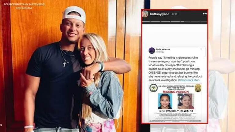 Patrick Mahomes girlfriend takes dig at people who find kneeling disrespectful to USA flag patrick mahomes girlfriend
