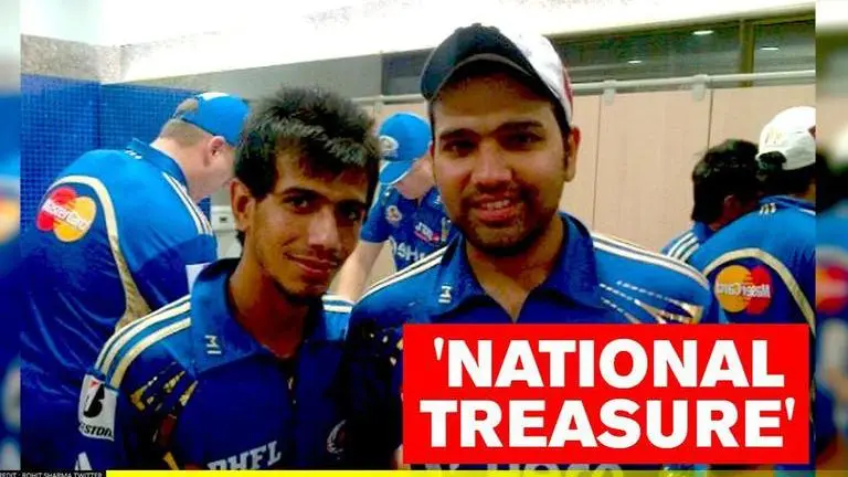 Rohit Sharma wishes 'India's greatest national treasure' Chahal on his 30th birthday Yuzvendra Chahal
