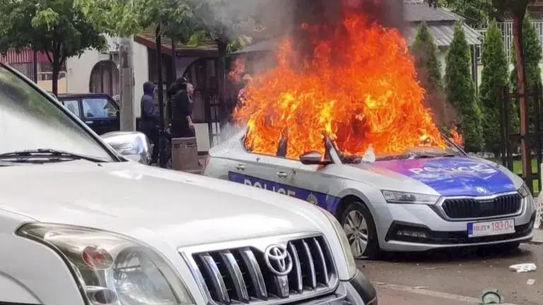 Serbian authorities issue high alert after ethnic clashes inside Kosovo Representative Image
