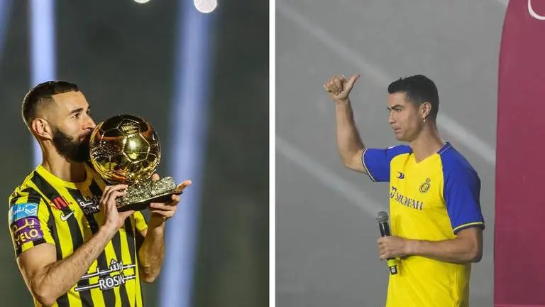 karim Benzema, Cristiano Ronaldo, Al Ittihad