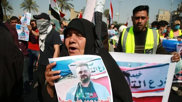 An Iraqi father confronts militia in search for missing son