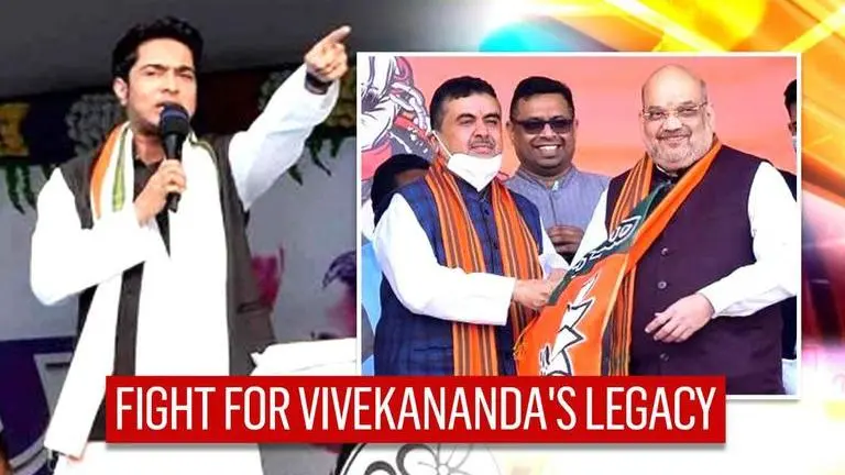 BJP & Trinamool fight over Swami Vivekananda's legacy; TMC demands statue in Kolkata BJP